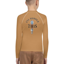 Load image into Gallery viewer, Tommy Coconut I'LL HANDLE THIS Youth Rash Guard
