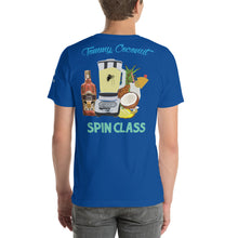 Load image into Gallery viewer, Tommy Coconut SPIN CLASS Short-Sleeve Unisex T-Shirt