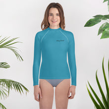 Load image into Gallery viewer, Tommy Coconut I'LL HANDLE THIS Youth Rash Guard