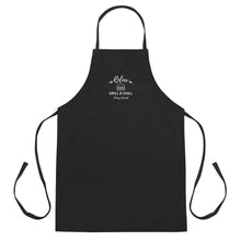 Load image into Gallery viewer, Tommy Coconut GRILL & CHILL Embroidered Apron