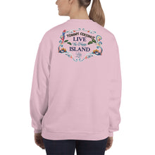 Load image into Gallery viewer, Tommy Coconut LIVE THE HAPPY ISLAND LIFE Unisex Sweatshirt