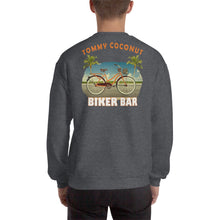 Load image into Gallery viewer, Tommy Coconut BIKER BAR Unisex Sweatshirt