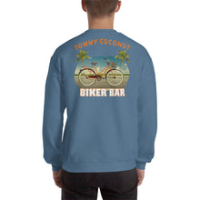 Load image into Gallery viewer, Tommy Coconut BIKER BAR Unisex Sweatshirt