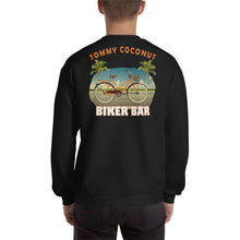 Load image into Gallery viewer, Tommy Coconut BIKER BAR Unisex Sweatshirt