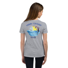 Load image into Gallery viewer, Tommy Coconut OFF LINE Youth Short Sleeve T-Shirt