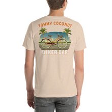 Load image into Gallery viewer, Tommy Coconut BIKER BAR Short-Sleeve Unisex T-Shirt