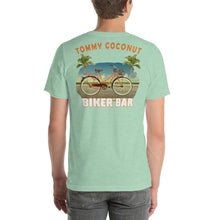 Load image into Gallery viewer, Tommy Coconut BIKER BAR Short-Sleeve Unisex T-Shirt