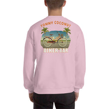 Load image into Gallery viewer, Tommy Coconut BIKER BAR Unisex Sweatshirt