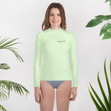 Load image into Gallery viewer, Tommy Coconut I'LL HANDLE THIS Youth Rash Guard