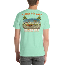 Load image into Gallery viewer, Tommy Coconut BIKER BAR Short-Sleeve Unisex T-Shirt
