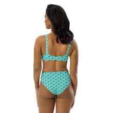 Load image into Gallery viewer, Tommy Coconut Palm Tree Recycled high-waisted bikini
