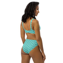 Load image into Gallery viewer, Tommy Coconut Palm Tree Recycled high-waisted bikini
