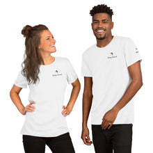 Load image into Gallery viewer, Tommy Coconut LIVE THE HAPPY ISLAND LIFE Short-Sleeve Unisex T-Shirt
