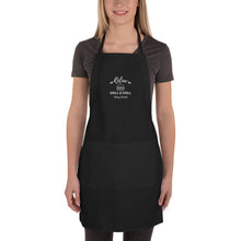 Load image into Gallery viewer, Tommy Coconut GRILL &amp; CHILL Embroidered Apron
