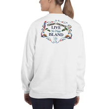 Load image into Gallery viewer, Tommy Coconut LIVE THE HAPPY ISLAND LIFE Unisex Sweatshirt
