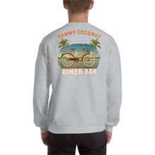 Load image into Gallery viewer, Tommy Coconut BIKER BAR Unisex Sweatshirt
