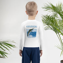 Load image into Gallery viewer, Tommy Coconut SPLAHTAG Kids Rash Guard
