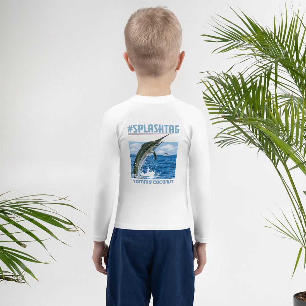 Tommy Coconut SPLAHTAG Kids Rash Guard