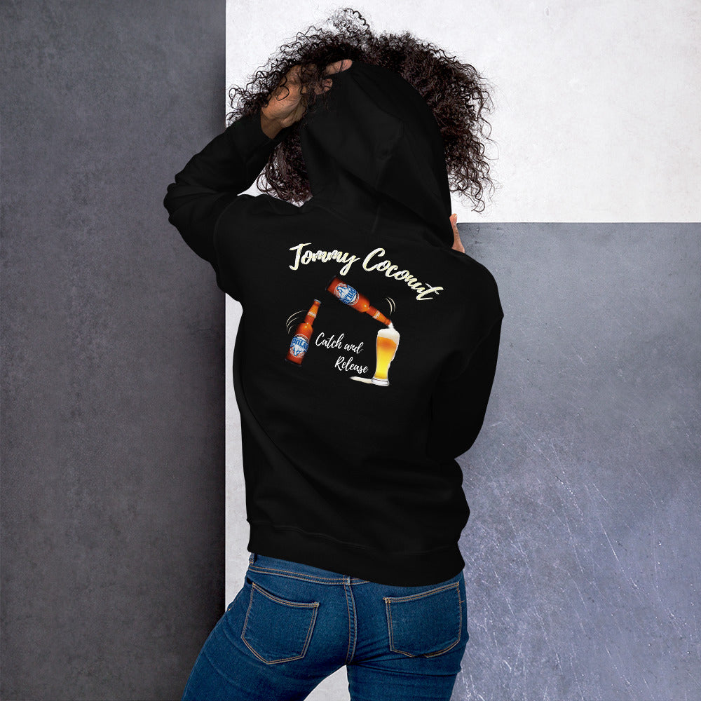 Tommy Coconut CATCH AND RELEASE Unisex Hoodie