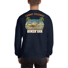 Load image into Gallery viewer, Tommy Coconut BIKER BAR Unisex Sweatshirt
