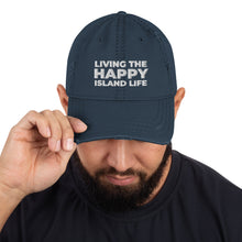 Load image into Gallery viewer, Tommy Coconut Distressed Dad Hat
