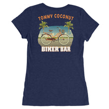 Load image into Gallery viewer, Tommy Coconut Biker Bar Ladies&#39; short sleeve t-shirt
